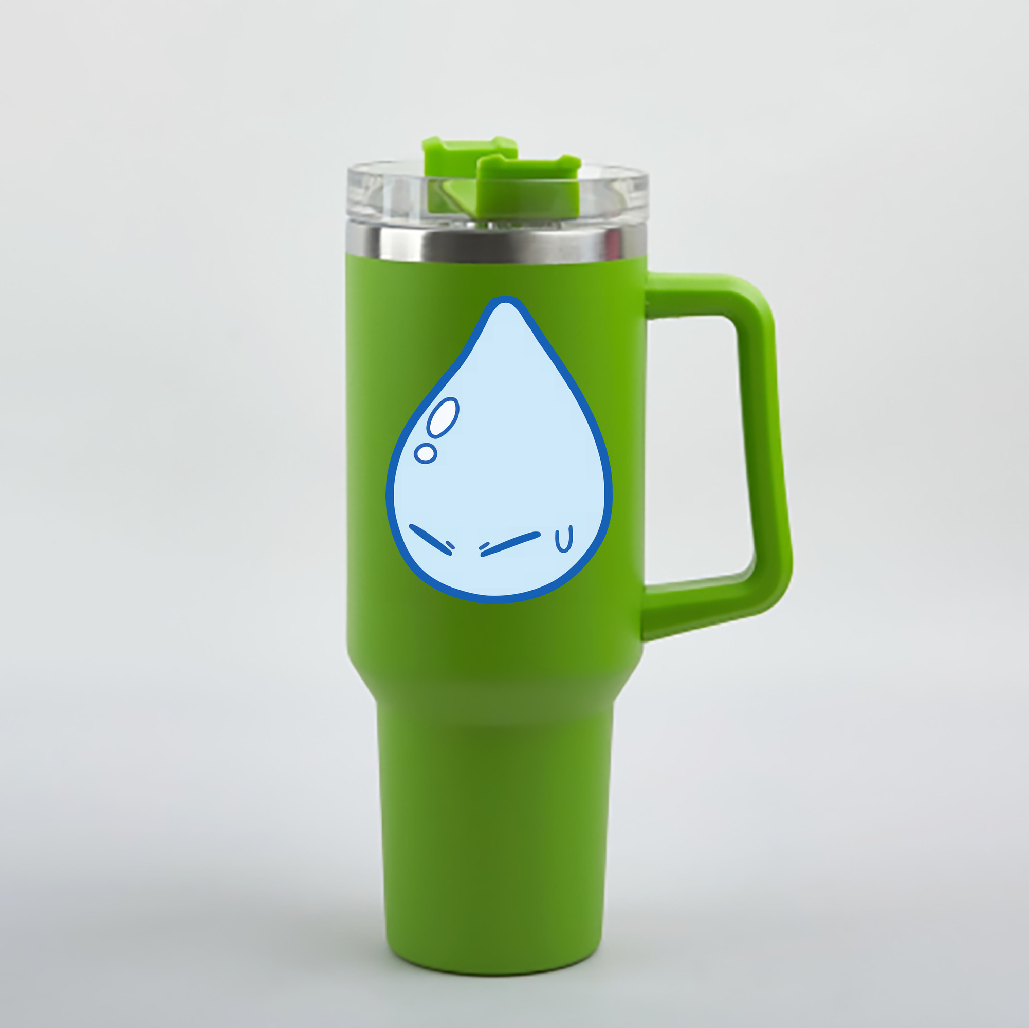 （画像用） 転スラ Regarding Reincarnated to Slime 1200mL車用タンブラー - クリスタルステッカー（プラスチックストロー付き）